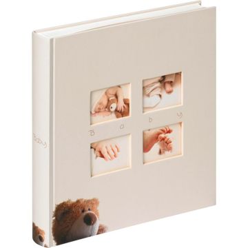 Walther Classic Bear Bērnu foto albums, 60 lpp., grāmatas iesējums, 28x30,5 cm, UK273