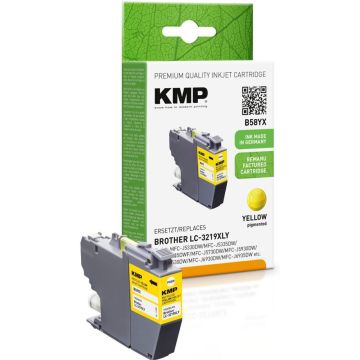 KMP B58YX tinte yellow savietojams ar Brother LC-3219XLY