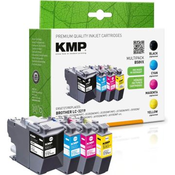 KMP B58VX Promo Pack BK/C/MY/Y savietojams ar Brother LC-3219VALDR