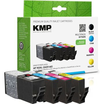 KMP H176VX Promo Pack BK/C/M/Y savietojams ar HP 3HZ51AE 903XL