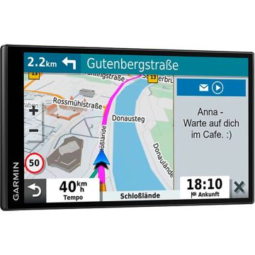 Garmin DriveSmart 65 Ielu Navigācija ar 6.95" (17.7 cm) Skārienjutīgo Ekrānu, Balss Vadību, Eiropas Kartēm