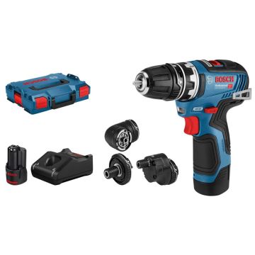 Bosch GSR 12V-35 FC Flexi Clic Cordless Drill Driver