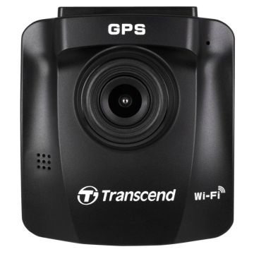 Transcend DrivePro 230 Data Privacy video reģistrators ar 32GB microSDHC TLC, 1080p Full HD video, 2.4 collu ekrāns, GPS