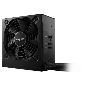 be quiet! SYSTEM POWER 9 PSU ATX 2.4, 400W, Daļēji modulārs, 80+ Bronze, 1x 4+4-pin CPU, 3x SATA, 2x Molex, 1x 6+2-pin GPU