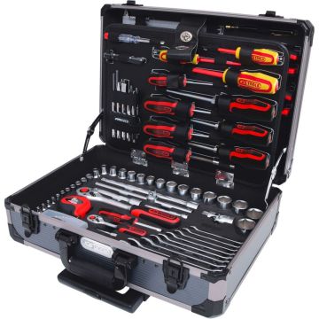 KS Tools 1/4" + 1/2" Universālais instrumentu komplekts, 130 gab. 911.0630