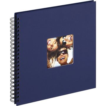 Walther Fun Spirāles foto albums, 50 melnas lpp., 30x30 cm, zils, SA110L