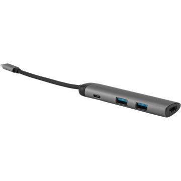 Verbatim USB-C Adapteris USB 3.1 GEN 1 USB 3.0 + 2 HDMI