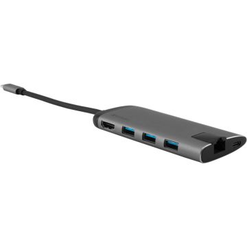 Verbatim USB-C Adapteris USB 3.1 GEN 1 USB 3.0 + HDMI + SDHC + Mi