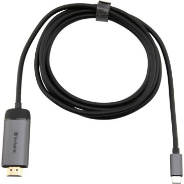 Verbatim USB-C uz HDMI adapteris, 4K, 1,5m kabelis