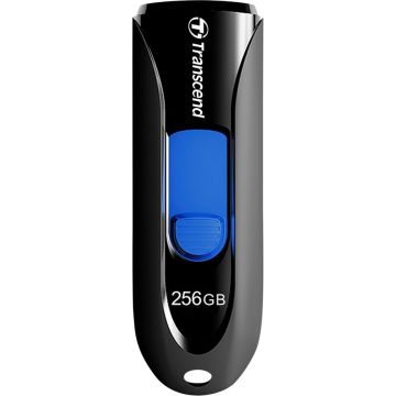 Transcend JetFlash 790 256GB USB 3.1 Gen 1 melns