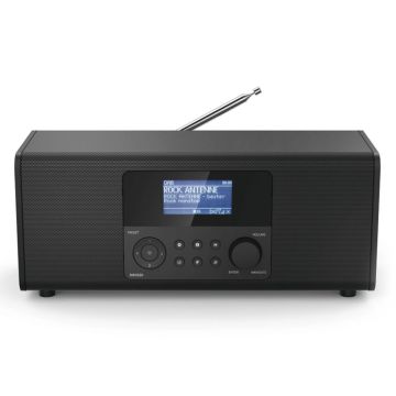 Hama Digitalradio DIR3020 Radio, FM/DAB/DAB+/Interneta radio/Bluetooth, AC