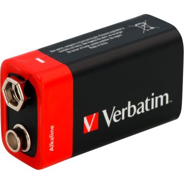 Verbatim Alkaline baterijas 9V-Block 6 LR 61 49924