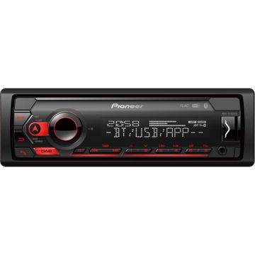 Pioneer MVH-S420DAB Auto Radio ar 4 x 50W DAB+, Bluetooth un USB Atskaņošanu