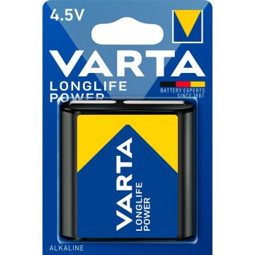 Varta Longlife Power 3LR12 4.5V Sārma bloka baterija