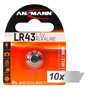 10x1 Ansmann LR 43