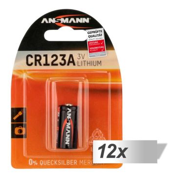 12x1 Ansmann CR 123 A