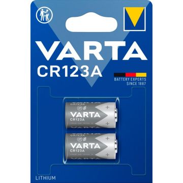 Varta Professional CR123A 3V baterijas 2 gab.