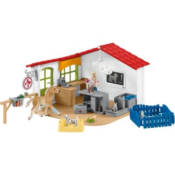 Schleich Farm World 42502 Veterinārprakse ar mājdzīvniekiem