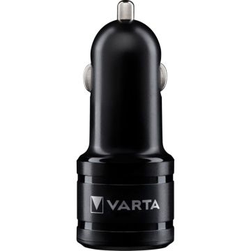 Varta Dubultais Auto Lādētājs USB Ātrais Type C PD & USB A