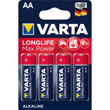 20x4 Varta Longlife Max Power Mignon AA LR06 VPE Inner Box