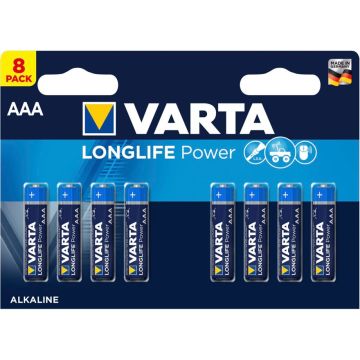 20x8 Varta Longlife Power Micro AAA LR03 VPE Inner Box