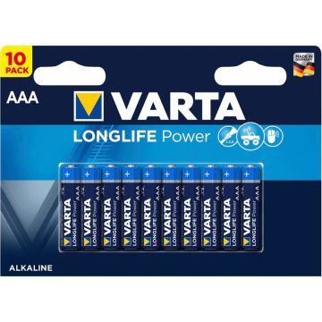 20x10 Varta Longlife Power Micro AAA LR03 VPE Inner Box