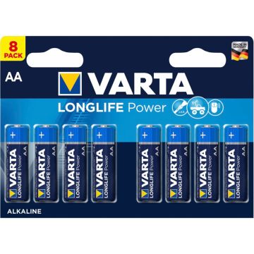 20x8 Varta Longlife Power Mignon AA LR06 PU inner box