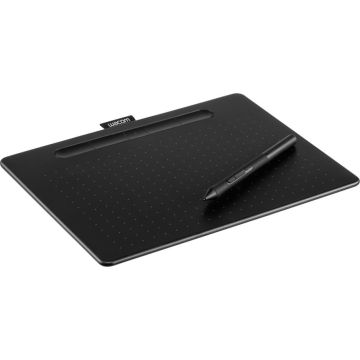 Wacom Intuos M melna, 8.5 x 5.3", 4096 dpi līmeņi, USB