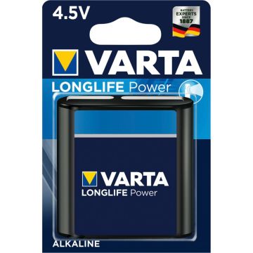 10x1 Varta Longlife Power 3LR12 4,5V block PU inner box