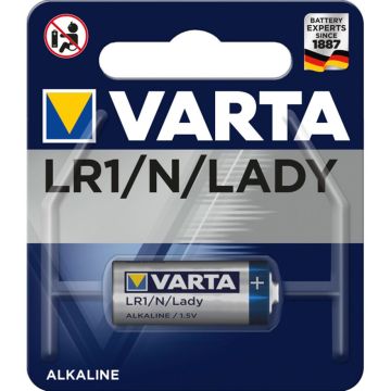 10x1 Varta electronic LR 1 Lady PU inner box