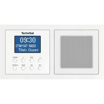 Technisat DigitRadio UP 1 Radio, DAB+/FM, AC, balts