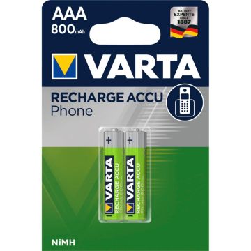 10x2 Varta Akku Professional NiMh 800 mAh Micro