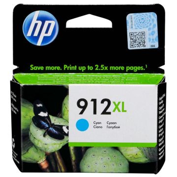 HP 3YL81AE Tintes Patrona cyan No. 912 XL