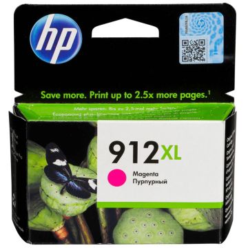 HP 3YL82AE Tintes Patrona magenta No. 912 XL