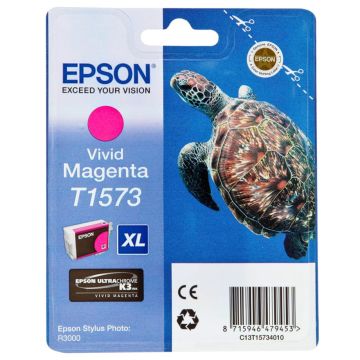 Epson ink cartridge vivid magenta T 157 T 1573
