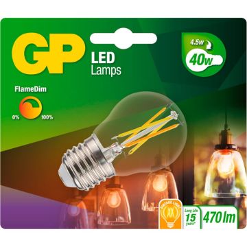 GP Lighting LED FlameDim E27 4W (40W) 470 lm GP 085461