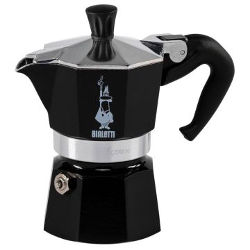 Bialetti Moka Express 1TZ melna kafijas krūze