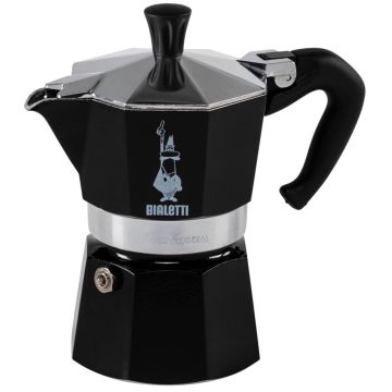 Bialetti Moka Express 3TZ melna kafijas krūze