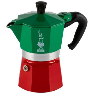 Bialetti Moka Express 3TZ Italia Tricolore kafijas krūze