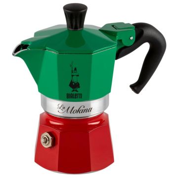 Bialetti La Mokina Italia Tricolore kafijas krūze krūze