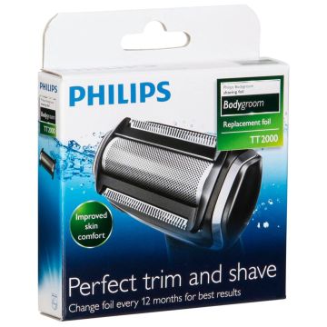 Philips TT2000/43 Ķermeņa Trimmeris, Precīza Griešana, Ūdensizturīgs