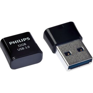 Philips USB 3.0 32GB Pico Edition melns