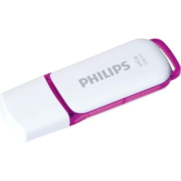 Philips USB 3.0 64GB Snow Edition lillā