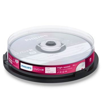 Philips DVD+R 8,5GB DL 8x apdrukājams spole 25 gab.