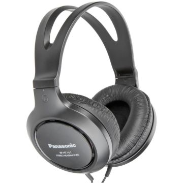 Panasonic RP-HT 161 Austiņas, Pāri Ausīm, Vadu, Melnas