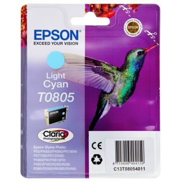 Epson ink cartridge light cyan T 080 T 0805