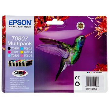 Epson Claria multipaka T080 T0807