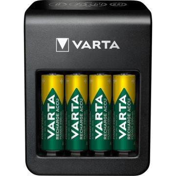 Varta LCD Pug Lādētājs+ ar 4 Akumulatoriem 2100 mAh AA