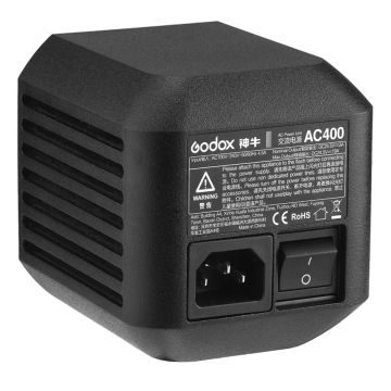 Godox AC400 AC adapteris AD400 Pro zibspuldzei