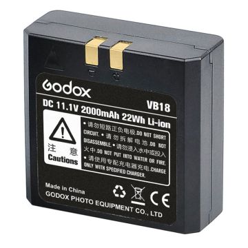 Godox VB-18 Akumulators V860II zibspuldzei, 7.2V 2000mAh